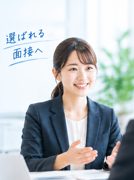 選ばれる面接へ